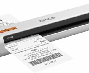 Epson - RapidReceipt RR-60 Mobile Receipt and Color Document Scanner - White