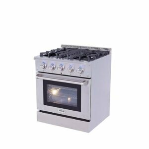 Thor Kitchen - 4.2 cu. ft. Slide-In Professional Gas Range - Stainless Steel