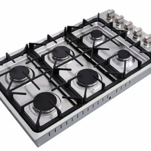 Thor Kitchen - 36" Drop-In Gas Cooktop - Stainless Steel