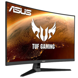 ASUS - TUF Gaming 31.5" VA Curved FHD Freesync Premium Gaming Monitor (HDMI, VGA) - Black