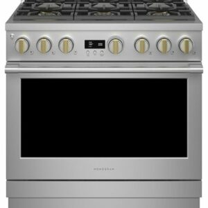 Monogram - 6.2 Cu. Ft. Freestanding Gas Convection Range with 6 Burners - Stainless Steel