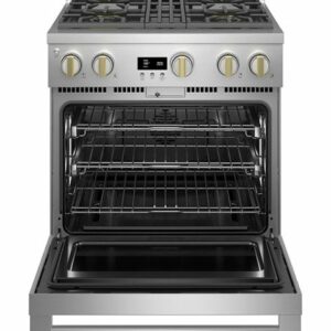 Monogram - 5.7 Cu. Ft. Freestanding Gas Convection Range with 4 Burners - Stainless Steel