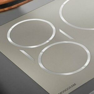 Monogram - 36" Built-In Electric Induction Cooktop with 5 Elements - Silver