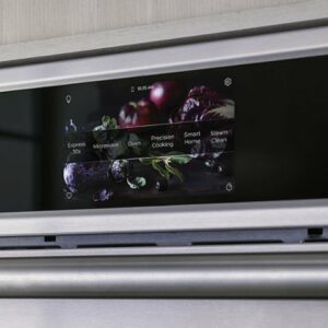 Monogram - Statement 30" Built-In Single Electric Convection Wall Oven with No-Preheat Air Fry - Stainless Steel