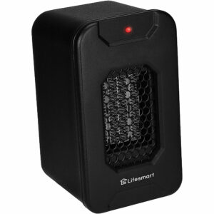 Lifesmart - 350W Personal Desktop Heater - Black