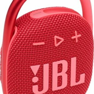 JBL - CLIP4 Portable Bluetooth Speaker - Red