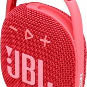 JBL - CLIP4 Portable Bluetooth Speaker - Red