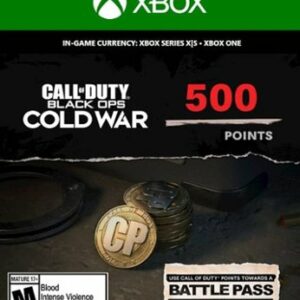 Call of Duty: Black Ops Cold War 500 Points [Digital]