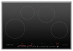 Fisher & Paykel - 30 Inch 4 Zone Induction Cooktop - Black