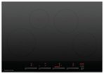 Fisher & Paykel - 30 Inch 4 Zone Induction Cooktop - Black