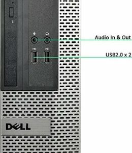 Dell - Refurbished OptiPlex 3020-SFF Desktop - Intel Core i5-4570 - 8GB Memory - 240GB SSD - Black