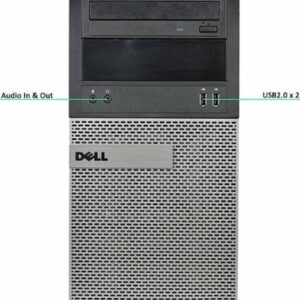 Dell - Refurbished OptiPlex 3020-T Desktop - Intel Core i5-4570 - 8GB Memory - 512GB SSD - Black