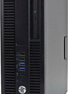 HP - Refurbished EliteDesk Desktop - Intel Core i5 - 16GB Memory - 500GB Solid State Drive - Black