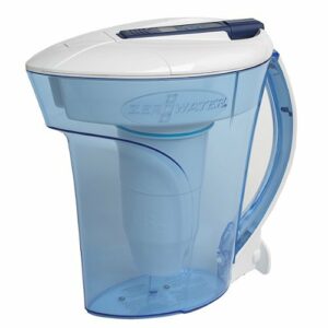 ZeroWater - 10 Cup Ready-Pour Filtration Pitcher - blue