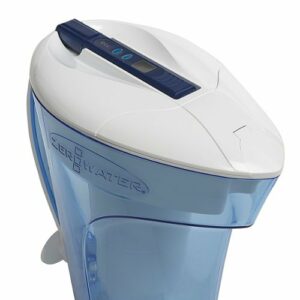 ZeroWater - 10 Cup Ready-Pour Filtration Pitcher - blue