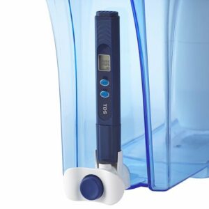 ZeroWater - 30 Cup Ready-Pour™ 5-stage Water Filtration Dispenser - Blue