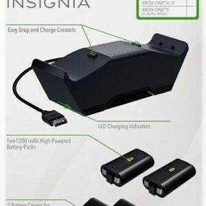 Insignia™ - Dual Controller Charging System for Xbox Series X|S - Black