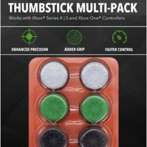 Insignia™ - Precision Thumbstick Multi-pack for Xbox Series X|S and Xbox One Controllers - Multi Color