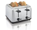 Hamilton Beach - 4-Slice Stainless Steel Extra Wide-Slot Toaster - Stainless Steel