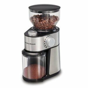 Hamilton Beach - Burr Coffee Grinder - Stainless Steel