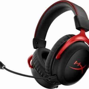 HyperX - Cloud II Wireless Gaming Headset for PC, PS5, PS4 and Nintendo Switch - Black/Red