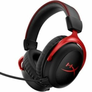 HyperX - Cloud II Wireless Gaming Headset for PC, PS5, PS4 and Nintendo Switch - Black/Red