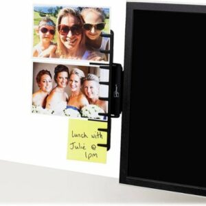 Note Tower - Monitor Mount Portable Document Holder - Black