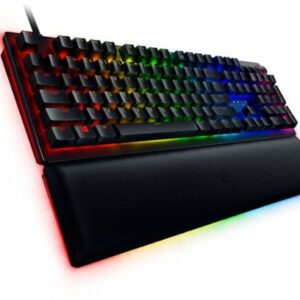 Razer - Huntsman V2 Analog Full Size Wired Opto-Mechanical Gaming Keyboard with Chroma RGB Backlighting - Black