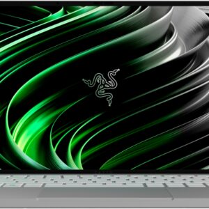 Geek Squad Certified Refurbished Razer Book 13.4" Touch Screen Laptop - Intel Core i7 - 16GB Memory - 256GB SSD - Mercury White