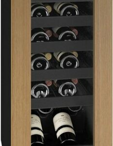 U-Line - 24-750ml bottle Wine Refrigerator in Integrated Door Frame - Custom Panel Ready