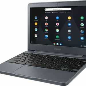 Samsung - Geek Squad Certified Refurbished 11.6" Chromebook - Intel Atom x5 - 4GB Memory - 32GB eMMC Flash Memory - Night Charcoal