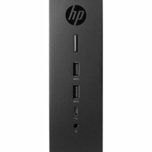 HP - t740 Thin Client Desktop - AMD Ryzen Embedded V1756B - 8 GB Memory - 64 GB Flash Storage - Black