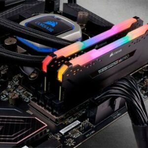 CORSAIR - VENGEANCE PRO 32GB (2PK x 16GB) 3600MHz DDR4 C18 DIMM Desktop Memory with RGB lighting - Black