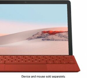 Microsoft - Geek Squad Certified Refurbished Surface Go Signature Type Cover - Poppy Red