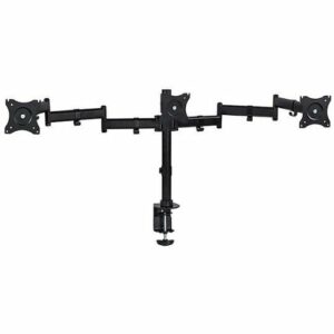 Mount-It! - Triple Computer Monitor Mount - Black