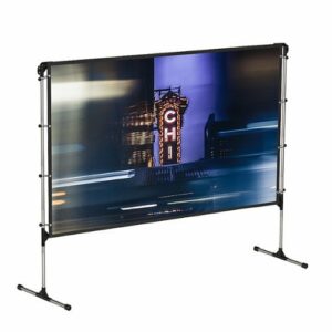 Vankyo - Staytrue 100" T Projector Screen - White