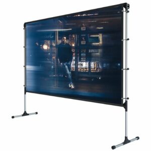 Vankyo - Staytrue 100" T Projector Screen - White