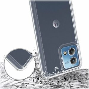 SaharaCase - Hybrid-Flex Hard Shell Series Case for Motorola G Stylus 5G (2023) - Clear