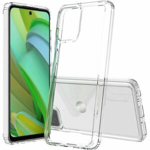 SaharaCase - Hybrid-Flex Hard Shell Series Case for Motorola G Power 5G (2023) - Clear