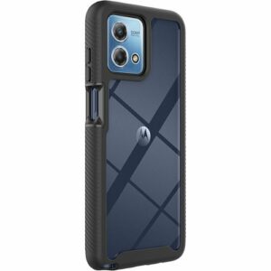 SaharaCase - GRIP Series Case for Motorola G Stylus 5G (2023) - Black/Clear