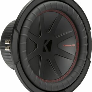 KICKER - CompR 10" Dual-Voice-Coil 2-Ohm Subwoofer - Black