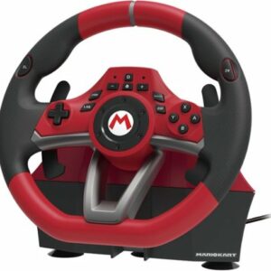 Hori - Mario Kart Racing Pro Deluxe for Nintendo Switch - Red