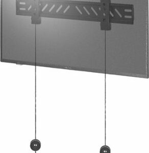 Best Buy essentials™ - Fixed TV Wall Mount for Most TVs Up to 50" - Black