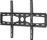 Best Buy essentials™ - Fixed TV Wall Mount for Most 37–90" TVs - Black