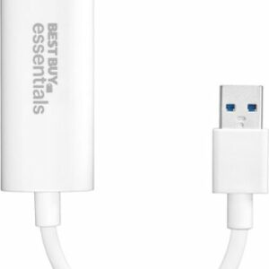 Best Buy essentials™ - USB to VGA Adapter - White