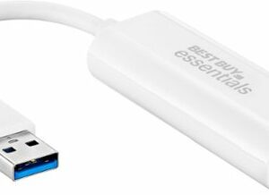 Best Buy essentials™ - USB to VGA Adapter - White