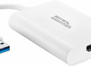 Best Buy essentials™ - USB to HDMI Adapter - White