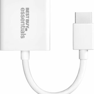 Best Buy essentials™ - HDMI to VGA Adapter - White