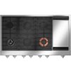 Café - 48" Built-In Gas Cooktop with 6 Burners, Customizable - Stainless Steel