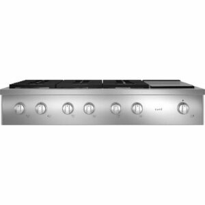 Café - 48" Built-In Gas Cooktop with 6 Burners, Customizable - Stainless Steel